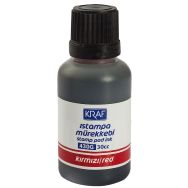 Kraf 430Gk 30 Cc Kırmızı Istampa Mürekkebi