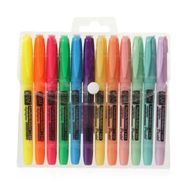 Kraf 5787434 6 Pastel 6 Parlak Renk Fosforlu Kalem Seti