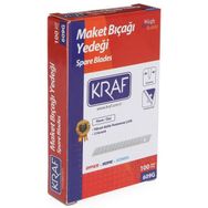 Kraf Dar 9 mm 100 Adet Maket Bıçağı Yedeği