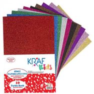 Kraf KK36 Simli Yapışkanlı 50x70 2 mm 10'lu Kids Eva
