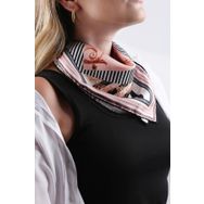 Kravatkolik KDNF01 Çok Renkli Motif Desen Fular