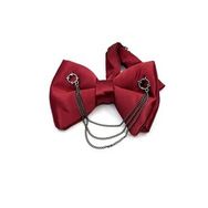 Kravatkolik P1041 Bordo Zincirli Damatlık Papyon