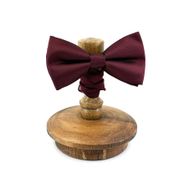 Kravatkolik P1884 Bordo Nokta Desen Klasik Papyon