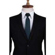 Kravatkolik SK7598 Yeşil Nokta Desen Slim Kravat