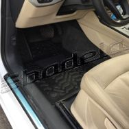 KRC Audi A4 B9 2015 Sonrası Bej 3d Havuzlu Paspas