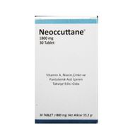 Krc Derma Neoccuttane 1800 mg Vitamin A 30 Tablet
