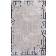 Kreasyon Halı 7560 Modern Elkenz Antrasit 200x290 cm Salon Halı