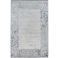 Kreasyon Halı A0242 100x200 cm Gallery Mavi Yolluk