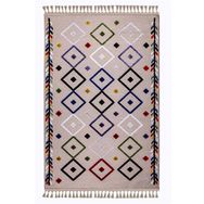 Kreasyon Salon Halısı Geometrik 200x290 Jutt 9235 Vizon
