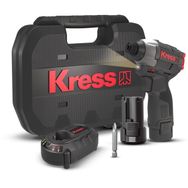 Kress KUB50.2 12 V 2.0 Ah Li-Ion Çift Akülü 140NM Kömürsüz Profesyonel Şarjlı Darbeli Tornavida