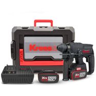 Kress KUC60.2 20 V 4.0 Ah 2.0J Li-Ion Çift Akülü Kömürsüz Profesyonel SDS-Plus Pnömatik Kırıcı Delici