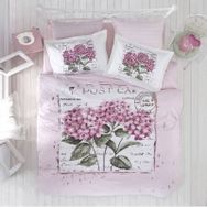 Kristal Light Henna Mürdüm Çift Kişilik Nevresim Takımı