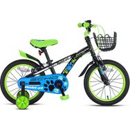 Kron Bobcat 16 Jant Siyah Yeşil Beyaz Çocuk Bisikleti