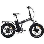 Kron Elektron Zuma 20 Jant Katlanabilir 36 V 350 W Siyah Elektrikli Bisiklet
