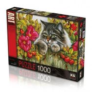 Ks 1000 Parça Rose Hedge Güllü Çit Puzzle