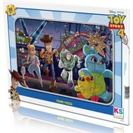 KS 24 Parça Toy Stoty Frame Puzzle