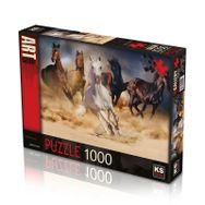 Ks Games 1000 Parça Wild Horses Puzzle