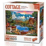 KS Games 1500 Parça Dağ Gölü Puzzle