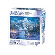 KS Games 1500 Parça Dağ ve Donmuş Göl Puzzle