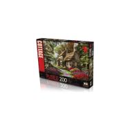 KS Games 24009 200 Parça Carnation Cottage Puzzle