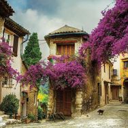 Ks Games 500 Parça Flowered Village Houses Puzzle