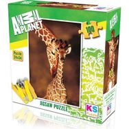 KS Games Animal Planet Zürafa 100 Parça Puzzle