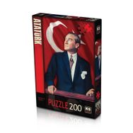 KS Games Atatürk ve Türk Bayrağı 1000 Parça Puzzle