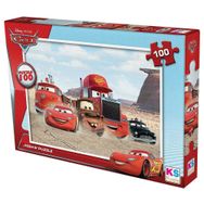Ks Games Cars 100 Parça Çocuk Puzzle