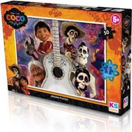 KS Games Coco Lisanslı Kutulu Puzzle 50 Parça