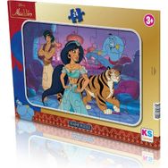 KS Games Disney Aladdin Lisanslı Frame 24 Parça Puzzle
