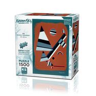 KS Games Gris 1500 Parça Puzzle