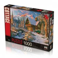 KS Games Kış Tatili 1000 Parça Puzzle