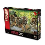 KS Games Mark Goulding Four Tigers 200 Parça Puzzle