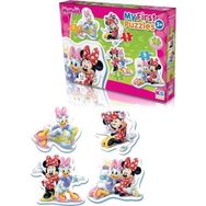 KS Games Minnie 4 Aşamalı Puzzle 5/10/15/20 Parça