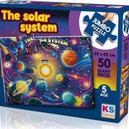 KS Games Planets Of Solar System 50 Parça Dev Puzzle