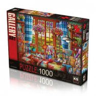 KS Games Stitching Room Dikiş Odası 1000 Parça Puzzle