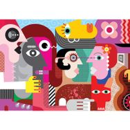 Ks Games Strange People And Dirty Dog 1000 Parça Puzzle