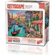 KS Puzzle 22029 Sights Of Venice 1500 Parça Puzzle
