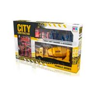 KS Puzzle 25907 Şehir İnşaat Çimento Karıştırıcısı Oyun Seti