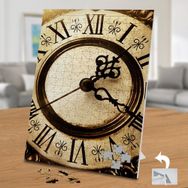 KS699250 Roma Rakamları Saat Fotoğrafı 240 Parça Puzzle Yapboz