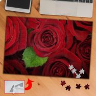 KS70132 Kırmızı Güller Hoş Çiçekler 240 Parça Puzzle Yapboz