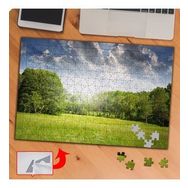 KS70417 Yeşil Ağaç Doğa Manzarası 240 Parça Puzzle Yapboz Tablo