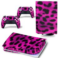 Kt Grup Makro Mor Çita Derisi Playstation 5 Disk Edition Sticker Kaplama Seti