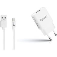 Ktools 12W Beyaz Life Micro USB Şarj Adaptörü