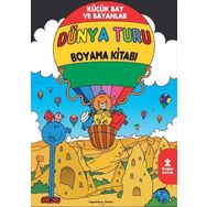 Küçük Bay ve Bayanlar - Dünya Turu Boyama Kitabı - Doğan Çocuk
