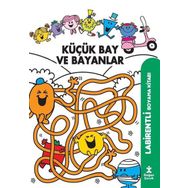 Küçük Bay ve Bayanlar - Labirentli Boyama Kitabı - Doğan Çocuk