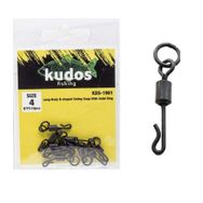 Kudos KDS-1901 No:4 10 Adet Halkalı Fırdöndü