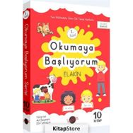 Kukla Yayınları 1. Sınıf Okumaya Başlıyorum Elakin 10 Kitap - Kolektif