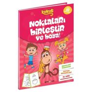 Kukuli - Noktaları Birleştir ve Boya! Pembe Kapak - Beta Kids