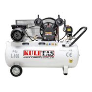 Kuletaş 100 lt 2 HP 8 Bar Çift Kafa Hava Kompresörü
